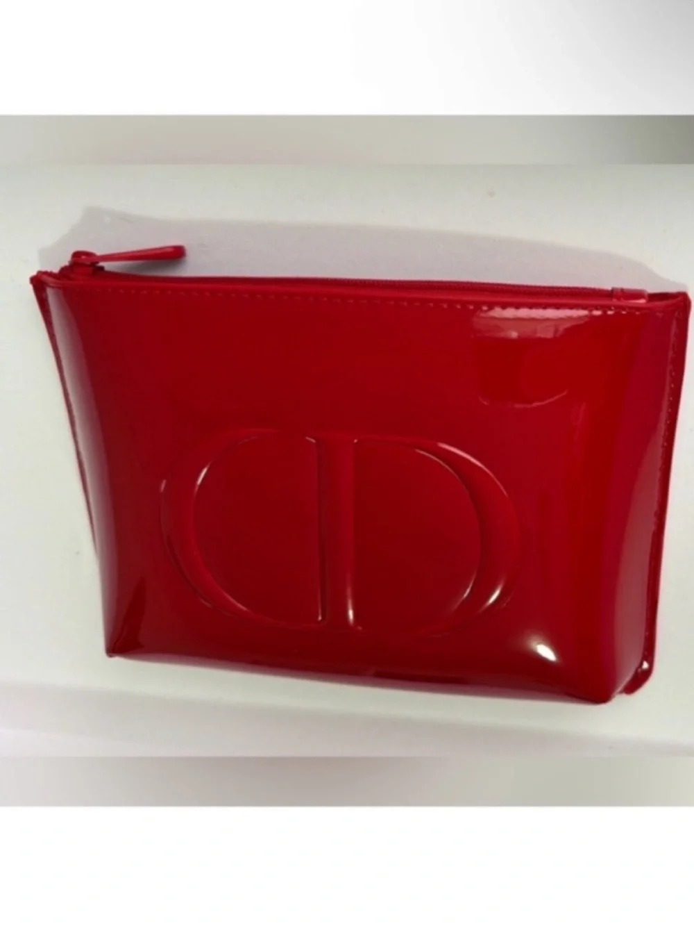 New,authentic Dior Glossy Red Cosmetic Pouch Lunar New Year 2026,limited edition